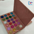 Customized Logo Pink Gillter Eyeshadow Makeup CardboardPaper box